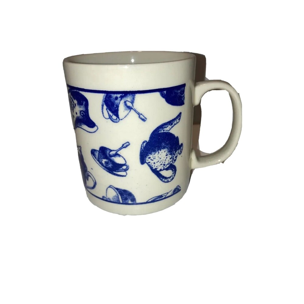 JUST MUGS Coffee Mug Tea Cup Motif by Ceramic Made in England 10 oz